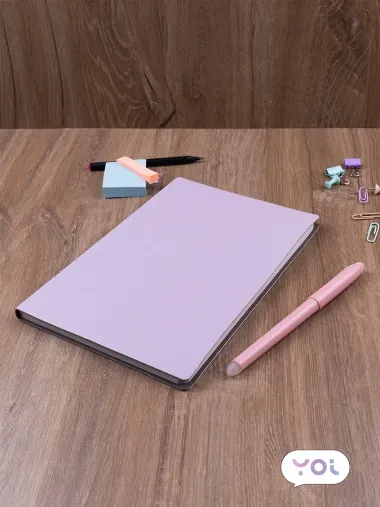 Книга для записей «Inspiration series» А5, 80 листов в клетку, нежно-сиреневая, Yoi