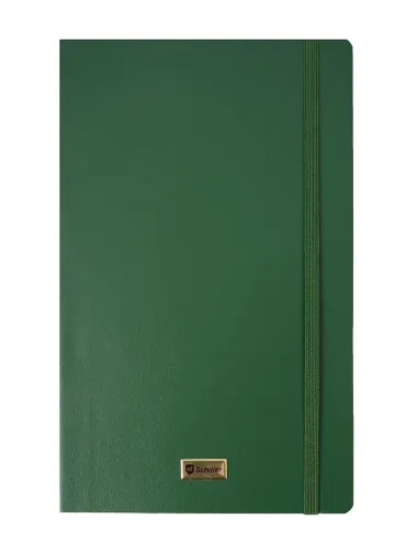 Книга для записей «Elegance» А5, 80 листов в линейку, зеленая, Schiller