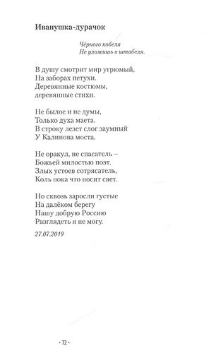 Заплутался в России поэт