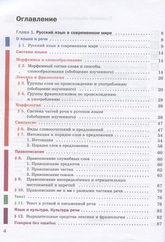 Русский язык. 8 класс. Учебник (+ приложение)