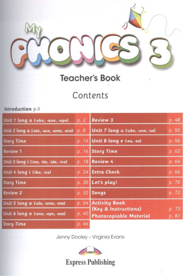 My Phonics 3. Teacher\'s Book