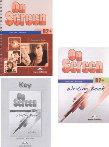 On Screen B2 + Teacher\'s Book + Writing Book + Writing Book Key (комплект из 3-х книг в упаковке)