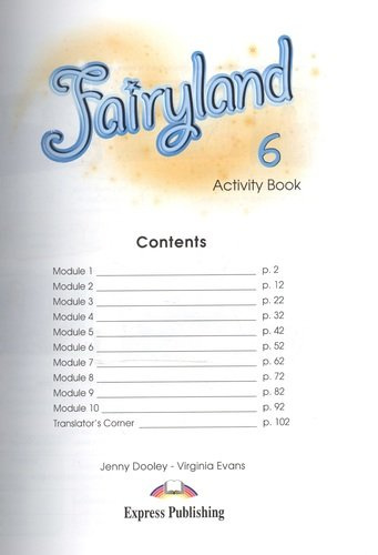 Fairyland 6. Activity Book. Рабочая тетрадь
