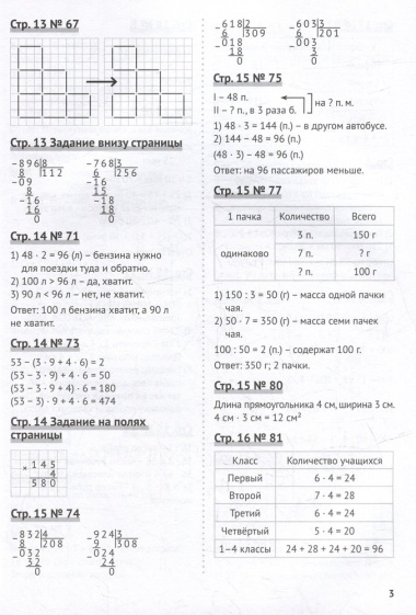 Математика. 4 класс. Разбираем трудные домашние задания. Справочное издание для родителей