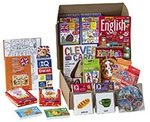 Посылка. Большой комплект IQ-игр для изучения английского языка. Уровень 3. Для детей от 6 до 9 лет