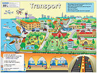 Транспорт. Transport. Наглядное пособие по английскому языку для начальной школы