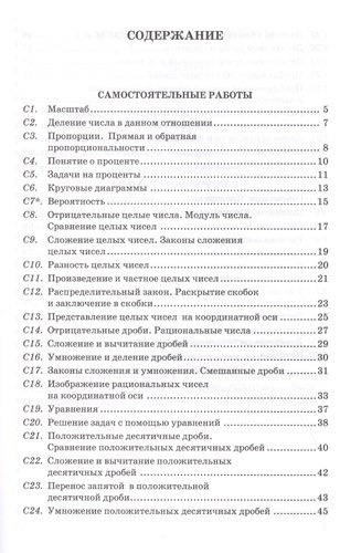 Контрольные и самостоятельные работы по математике. 6 класс: К учебнику С. М. Никольского и др. 