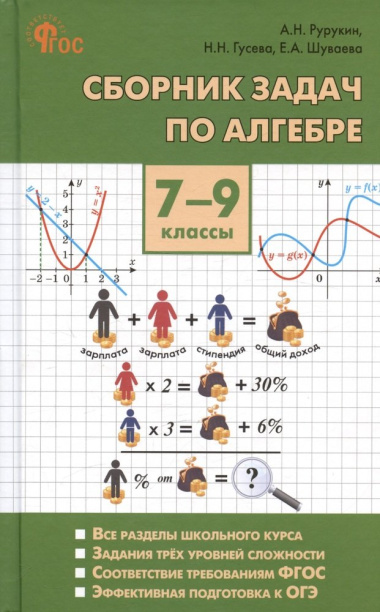 Сборник задач по алгебре. 7-9 классы