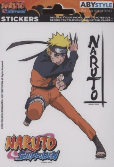Наклейки "Naruto Shippunden Naruto Jiraiya"