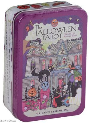 Таро Аввалон, The Halloween Tarot (карты на англ. яз. в жестяной коробке) (ПИ)