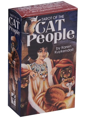 Таро Аввалон, Tarot of the Cat People Таро Люди-кошки (карты+инструкция на англ. яз.) (коробка) (ПИ)