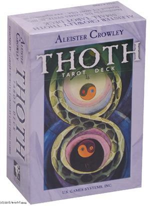 Таро Аввалон, Thoth tarot deck (78 карт) (коробка) Crowley