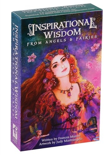 Inspirational Wisdom from Angels & Fairies = Вдохновляющая мудрость Ангелов и Фей (44 карты + инструкция на английском языке)