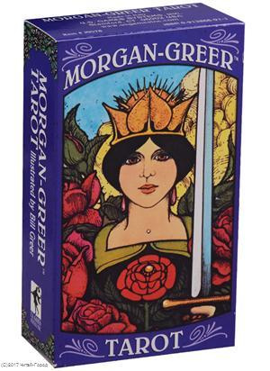 Таро Аввалон, Morgan Greer Tarot (илл. Greer) (78 карт+инструкция) (на англ. яз.) (коробка) (ПИ) (Италия)