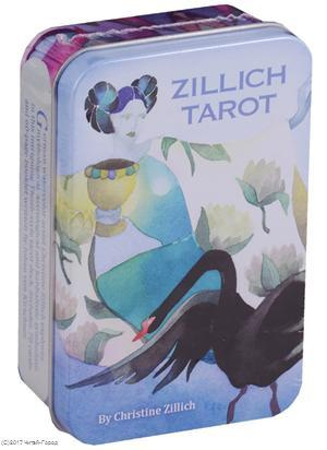 Таро Аввалон, Zillich Tarot (карты + инструкция на англ. яз. в жестяной коробке) (ПИ)