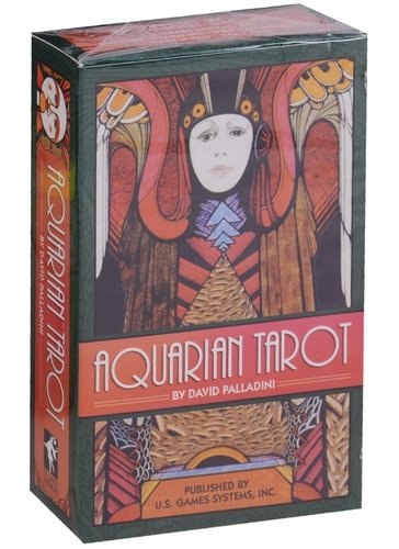 Таро Аввалон, Aquarian Tarot Водолей Таро (карты+инструкция на англ. яз.) (коробка) (ПИ)