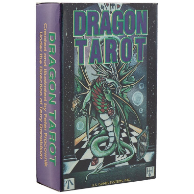 Таро Аввалон, Dragon Tarot Таро Дракона (карты+инструкция на англ. яз.) (коробка) (ПИ)