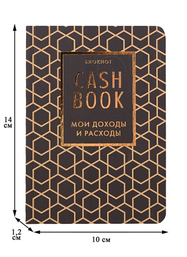 Полезный блокнот «CashBook. Мои доходы и расходы», графика