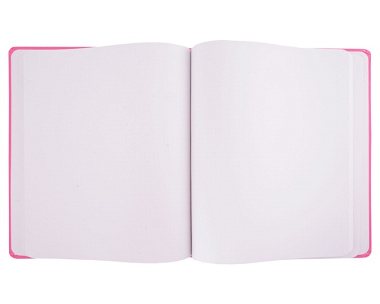 Книга для записей А4 72л тчк. "Розовый" 7БЦ, софт.тач