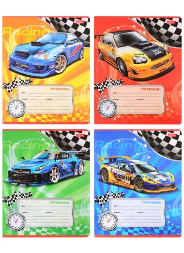 Тетрадь в косую линейку Hatber, 