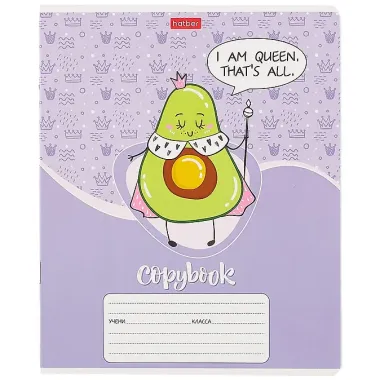 Тетрадь в линейку Hatber, 