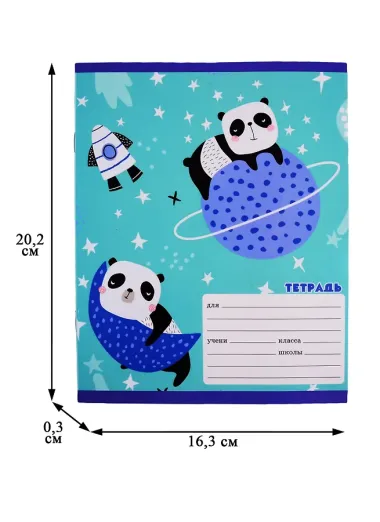 Тетрадь в линейку Unnika, 