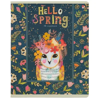 Тетрадь в клетку Альт, Hello spring, 48 листов, в ассортименте