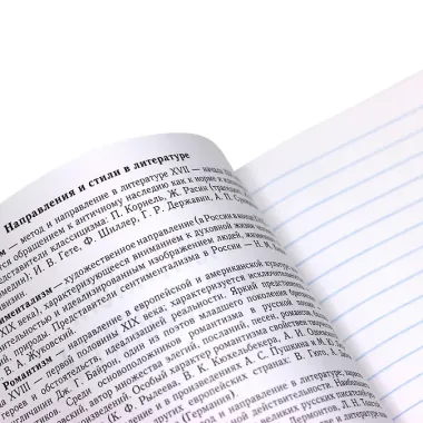 Тетрадь предметная в линейку Listoff, 