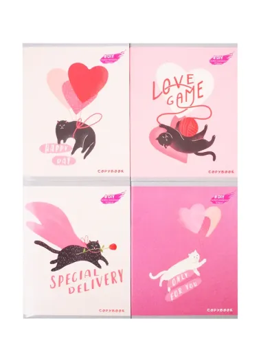 Тетрадь в клетку Listoff, 