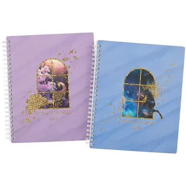 Тетрадь в клетку Hatber, Fantasy World, 96 листов, в ассортименте