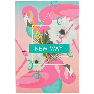 Книга для записей «New way. Фламинго», 80 листов, А5