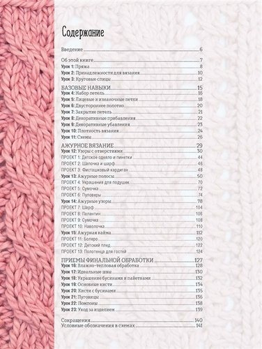 Библия ажурных узоров для вязания спицами. 35 воздушных мотивов и 13 изысканных проектов
