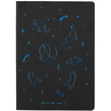 Тетрадь Cats and stars, B5, 26 листов, в ассортименте