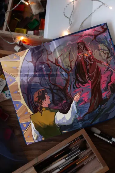 Краски и пепел