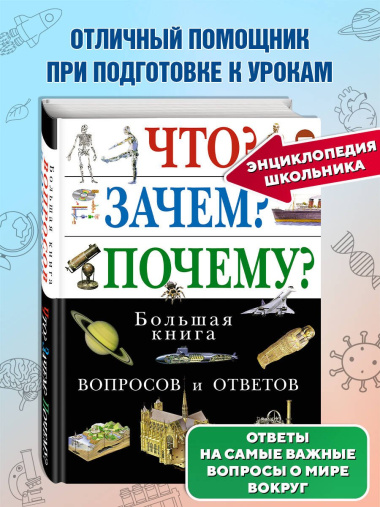 Что? Зачем? Почему? Большая книга вопросов и ответов.