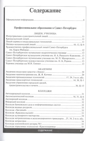 Профессиональное образование в Санкт-Петербурге и области 2022